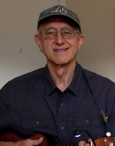 Charlie Martien with ukulele