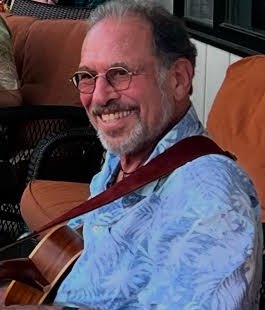 John Sperling with ukulele